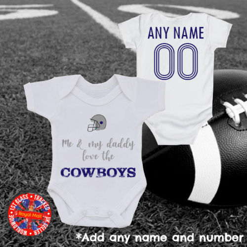 Dallas cowboys baby cheap clothes uk