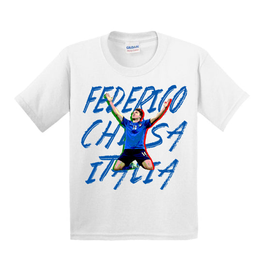 Italy Federico Chiesa Kids T-shirt