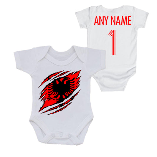 Albania Personalised Bodysuit