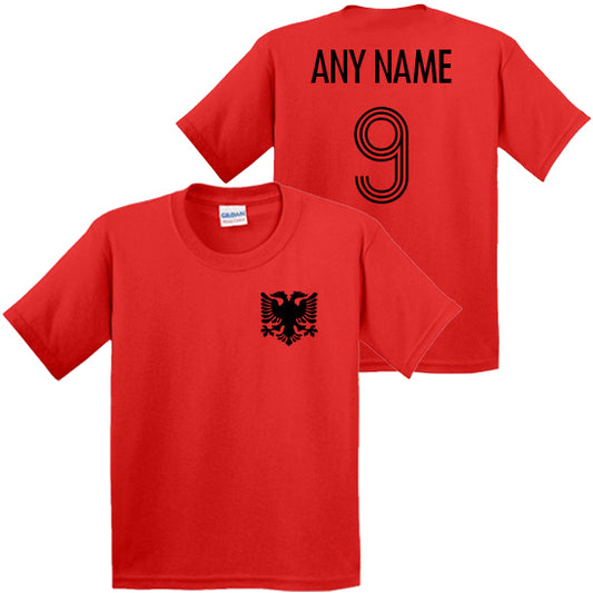 Albania Personalised Kids T-shirt