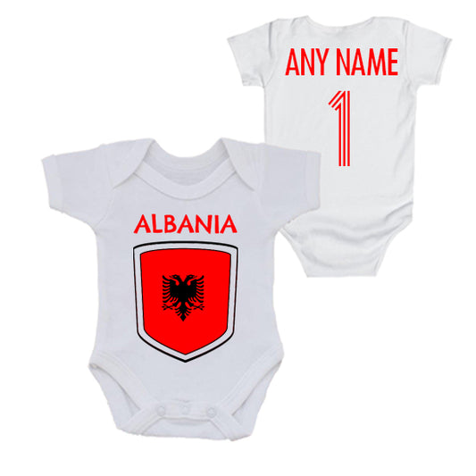 Albania Personalised Bodysuit