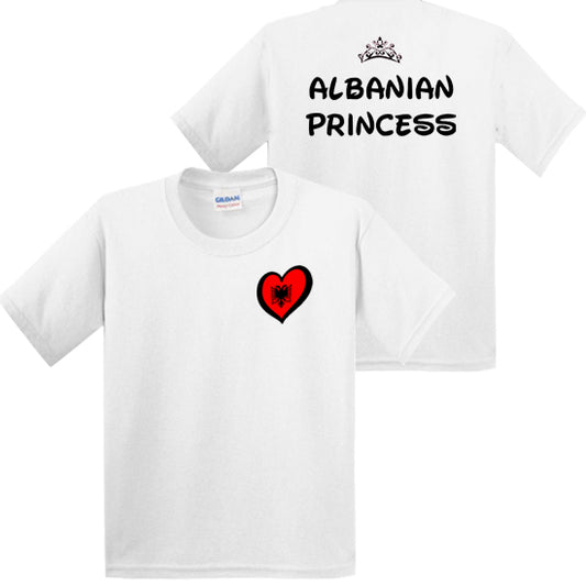 Albanian Princess Kids T-shirt