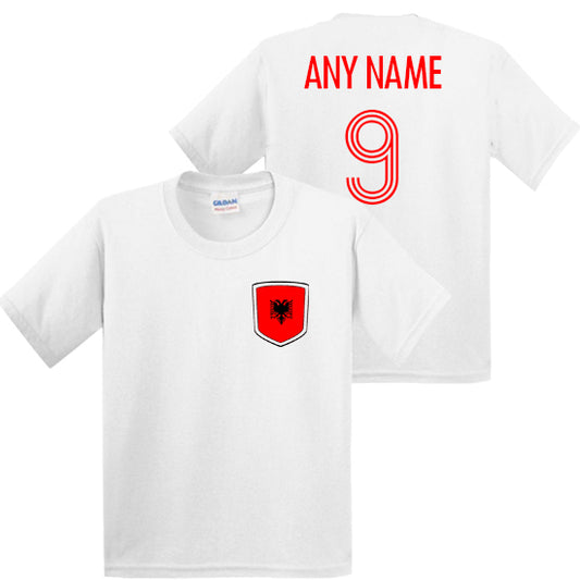 Albania Personalised Kids T-shirt