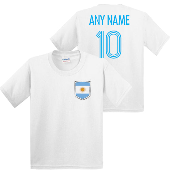 Argentina Personalised Kids T-shirt