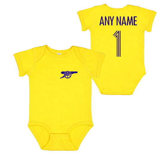 Arsenal Personalised Bodysuit