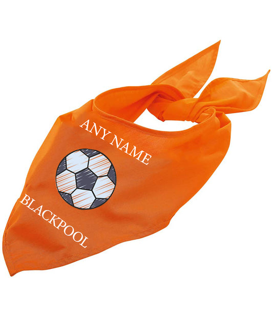 Blackpool Personalised Dog Bandana