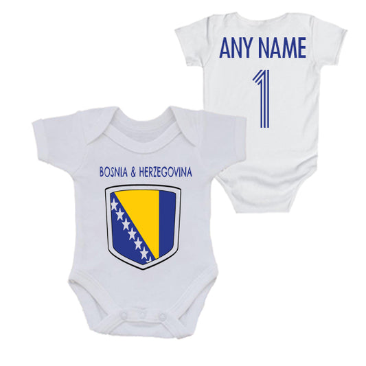 Bosnia & Herzegovina Personalised Bodysuit