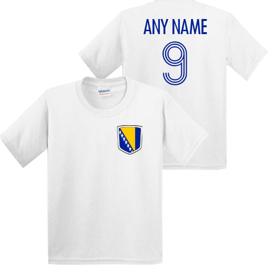 Bosnia & Herzegovina Personalised Kids T-shirt