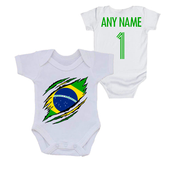 Brazil Personalised Bodysuit