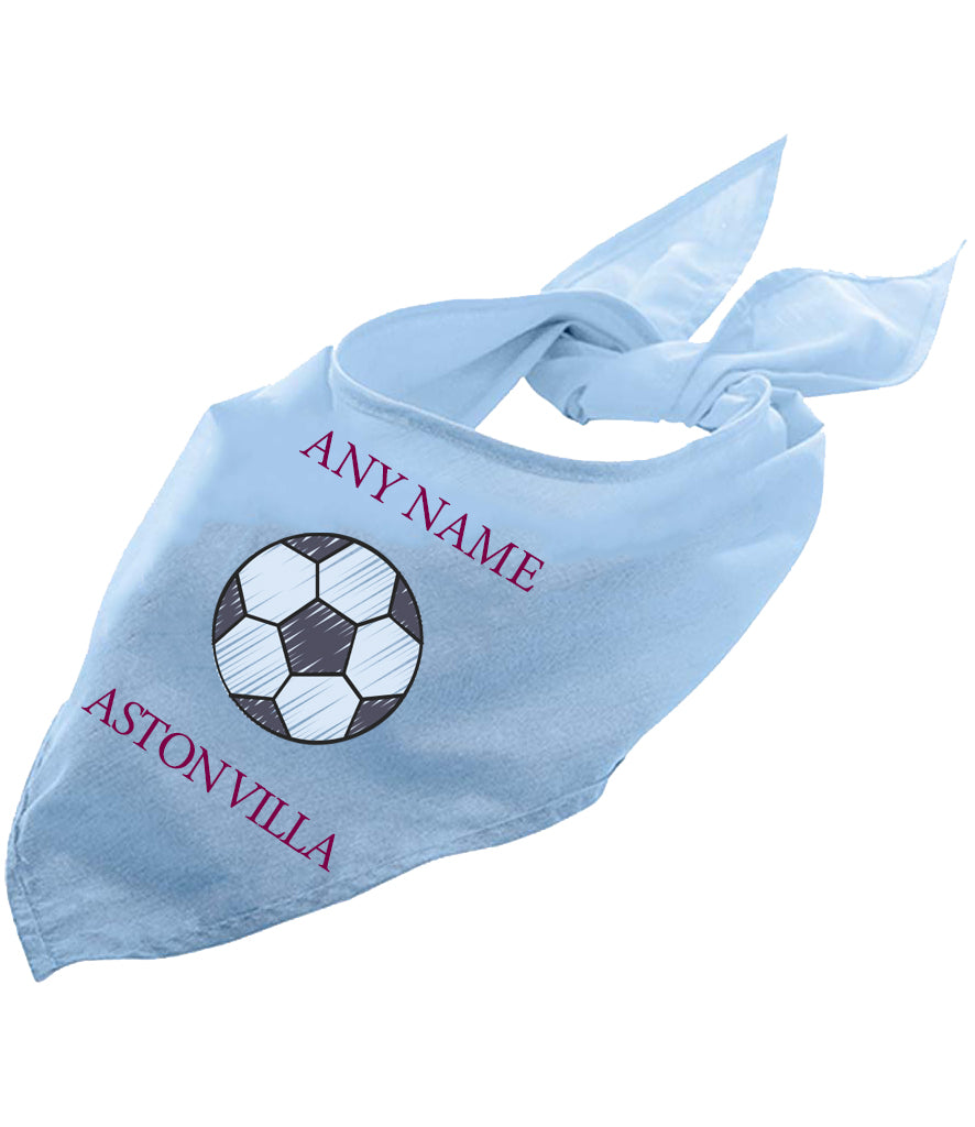 Aston villa dog bandana best sale