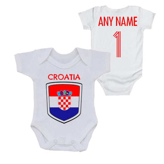 Croatia Personalised Bodysuit