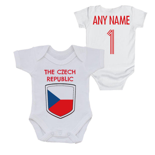 Czech Republic Personalised Bodysuit