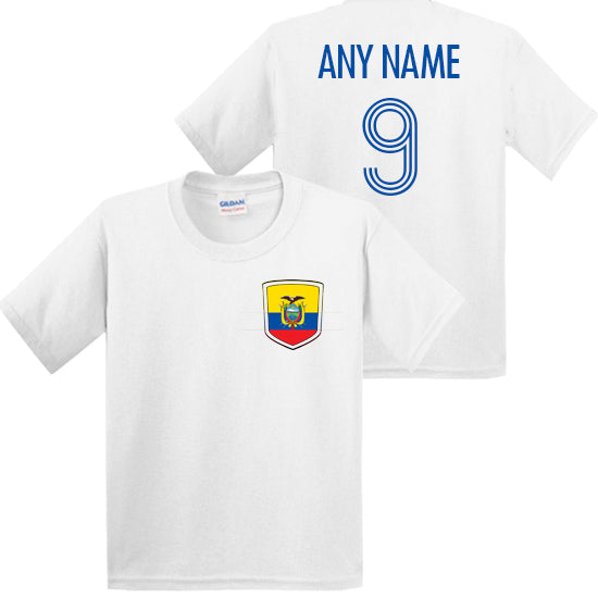 Ecuador Personalised Kids T-shirt