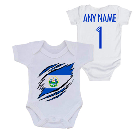 El Salvador Personalised Bodysuit