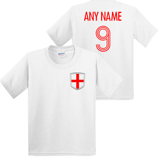 England Personalised Kids T-shirt