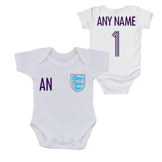 England Personalised Bodysuit