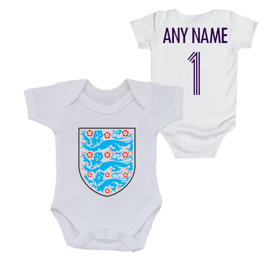 England Personalised Bodysuit