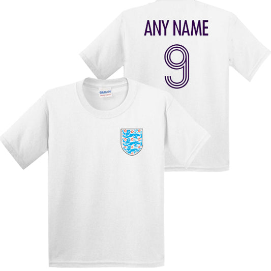 England Personalised Kids T-shirt