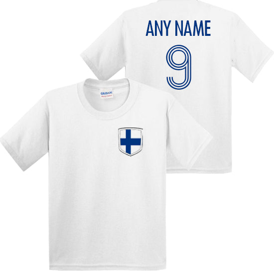 Finland Personalised Kids T-shirt