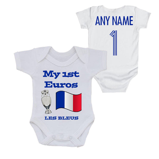 France: My First Euros Personalised Bodysuit