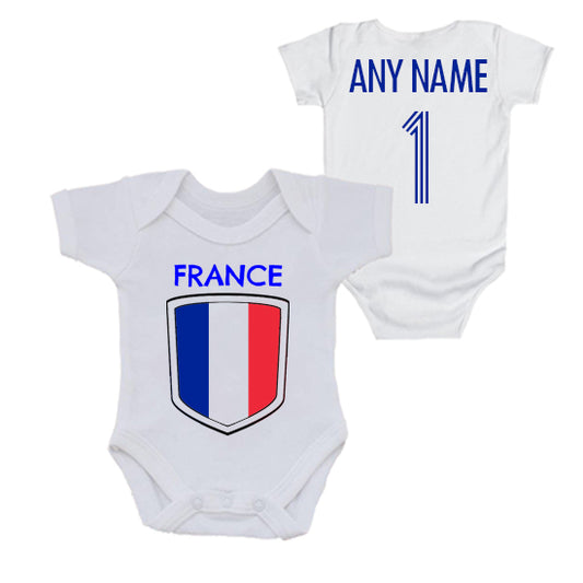 France Personalised Bodysuit