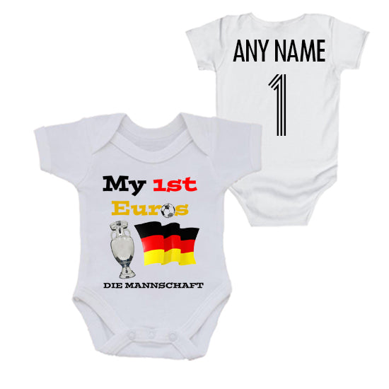 Germany: My First Euros Personalised Bodysuit