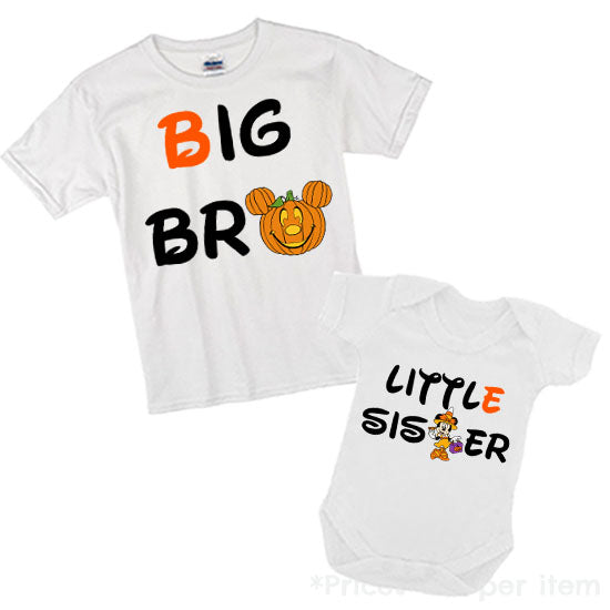 Disney Brother & Sister Matching Halloween Set