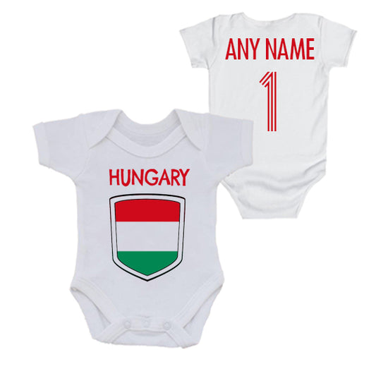 Hungary Personalised Bodysuit