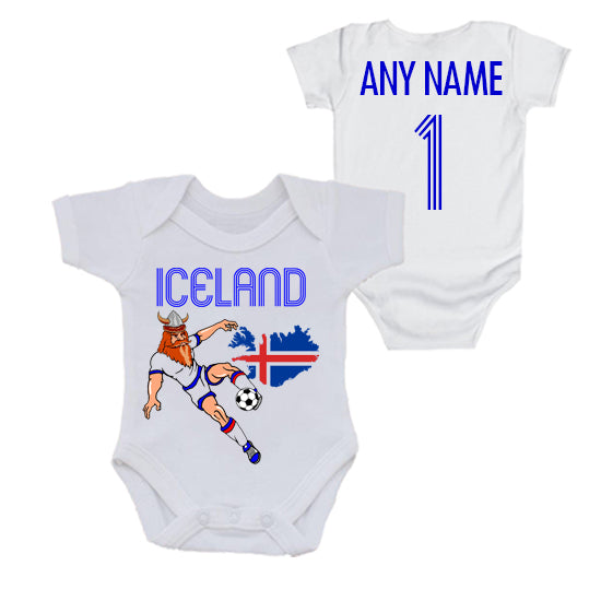 Iceland Personalised Bodysuit