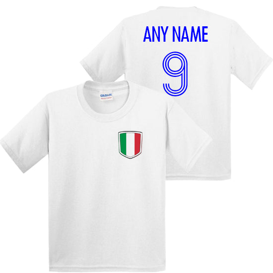 Italy Personalised Kids T-shirt