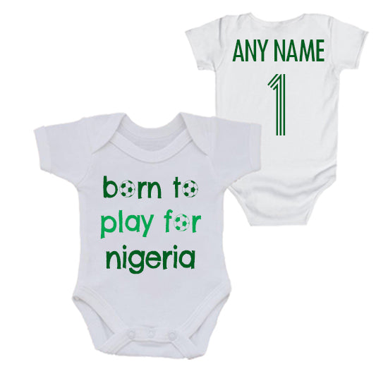 Nigeria: Born To Play For Personalised Bodysuit