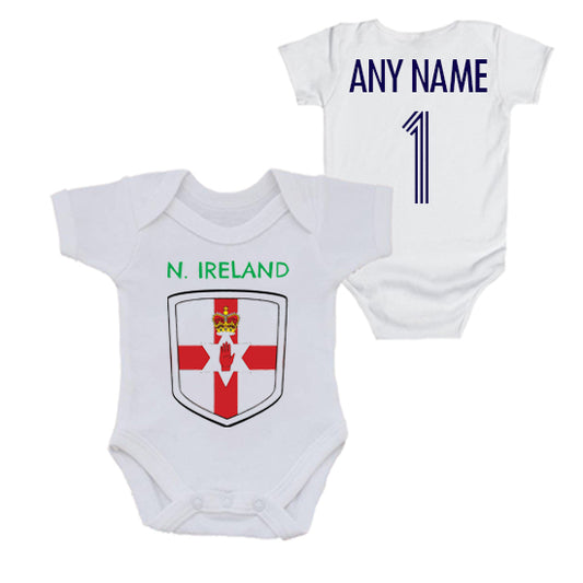 Northern Ireland Personalised Bodysuit