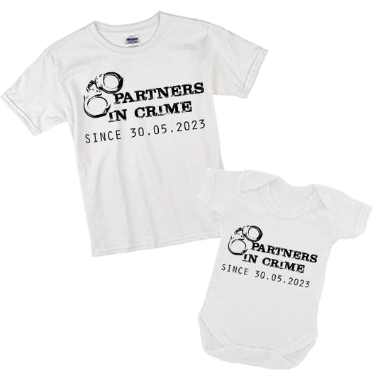 Partners In Crime Personalised Matching Set