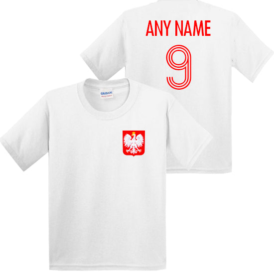 Poland Personalised Kids T-shirt