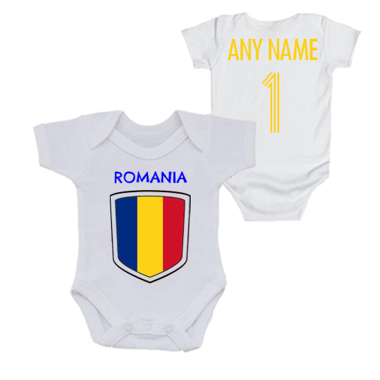 Romania Personalised Bodysuit