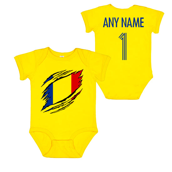 Romania Personalised Bodysuit