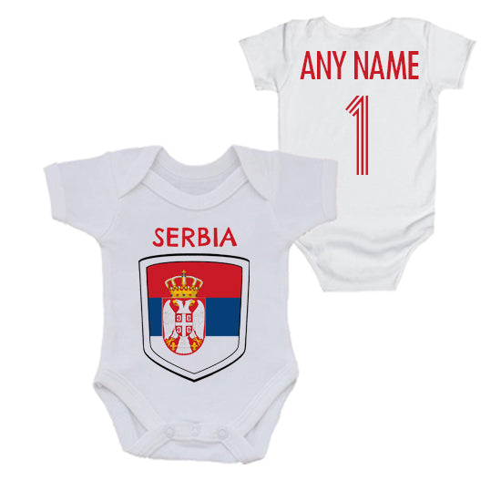 Serbia Personalised Bodysuit