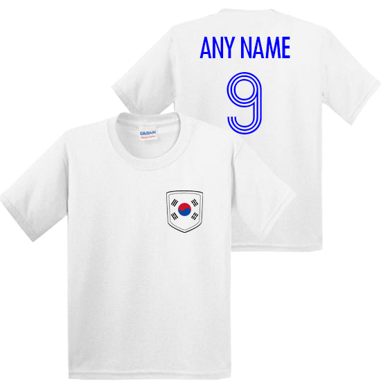 South Korea Personalised Kids T-shirt