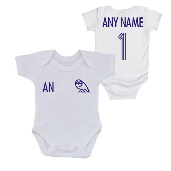 Sheffield Wednesday Retro Personalised Bodysuit