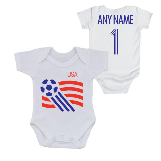 USA Personalised Bodysuit