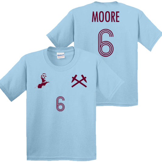 Bobby Moore West Ham Kids T-shirt