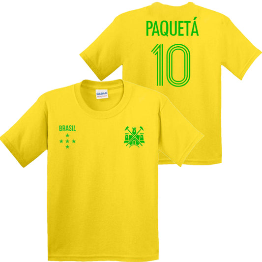 Lucas Paquetá Brazil & West Ham Kids T-shirt