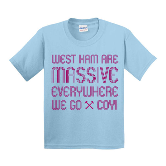 West Ham Are Massive Kids T-shirt