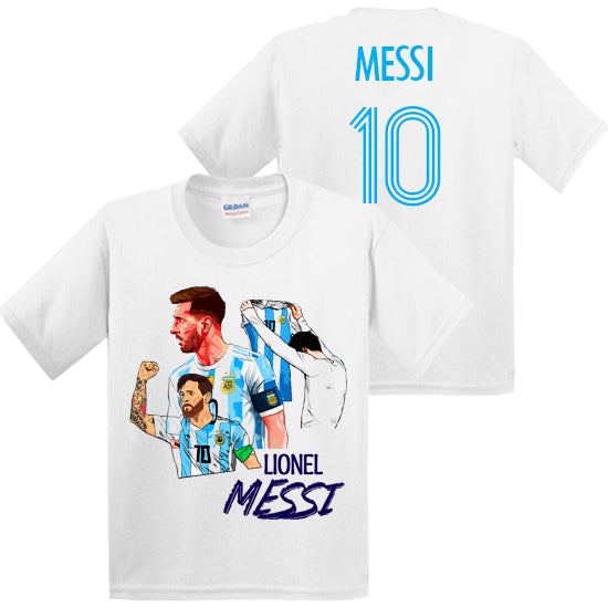 Argentina Lionel Messi Kids T-shirt