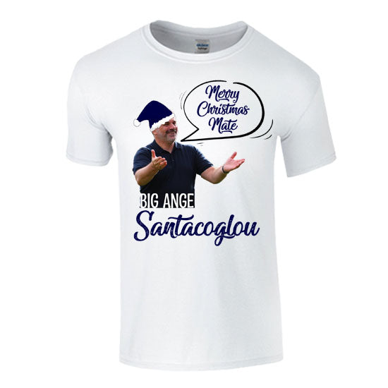 Big Ange Santacoglou Christmas T-shirt