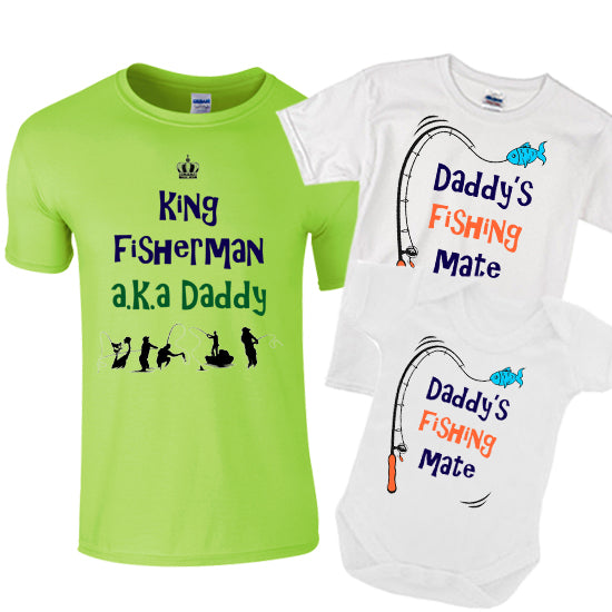 Father & Child Fishing Matching Set