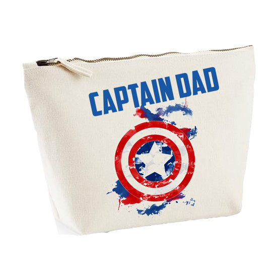 Captain America "Captain Dad" Accessories Canvas Bag