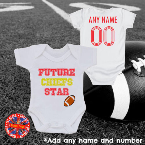 Future Chiefs Star Personalised Bodysuit