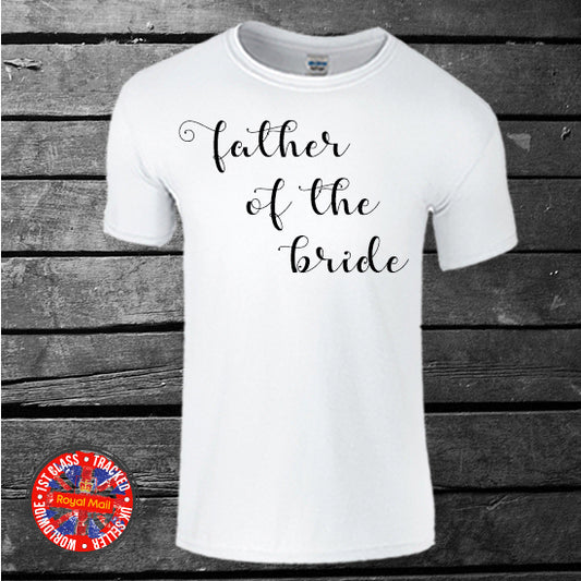 Father of the Bride T-shirt