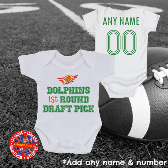 Miami dolphins baby clothes hot sale uk